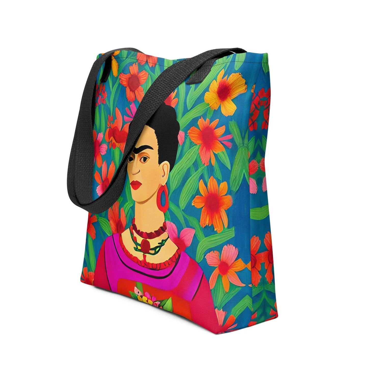 Mexican Icon Frida Tote Bag - The Global Wanderer