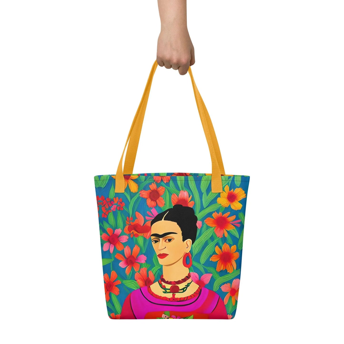 Mexican Icon Frida Tote Bag - The Global Wanderer