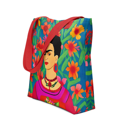 Mexican Icon Frida Tote Bag - The Global Wanderer