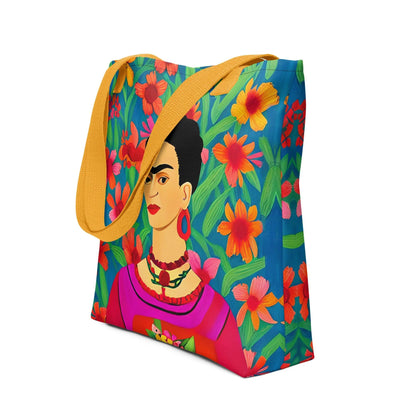 Mexican Icon Frida Tote Bag - The Global Wanderer