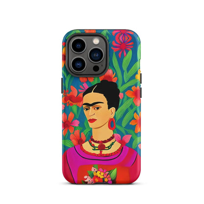 Mexican Icon Frida Tough MagSafe iPhone® Case - The Global Wanderer