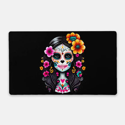 Mexican La Catrina Desk Mat - The Global Wanderer