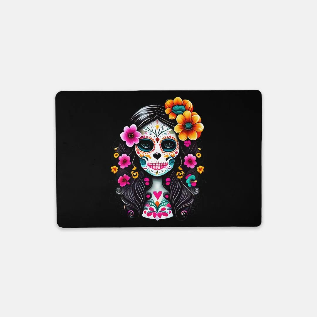 Mexican La Catrina Desk Mat - The Global Wanderer