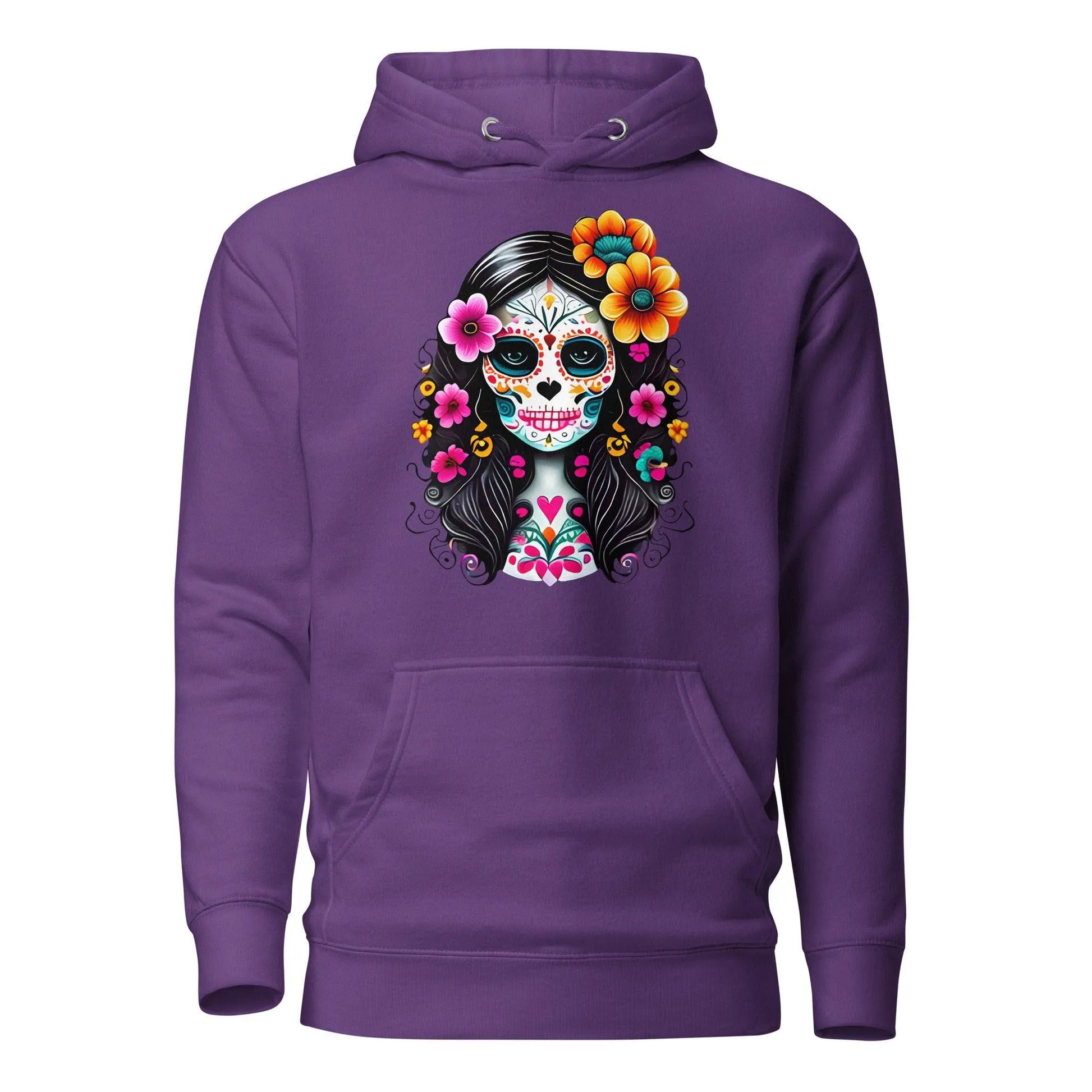 Mexican La Catrina Hoodie - The Global Wanderer