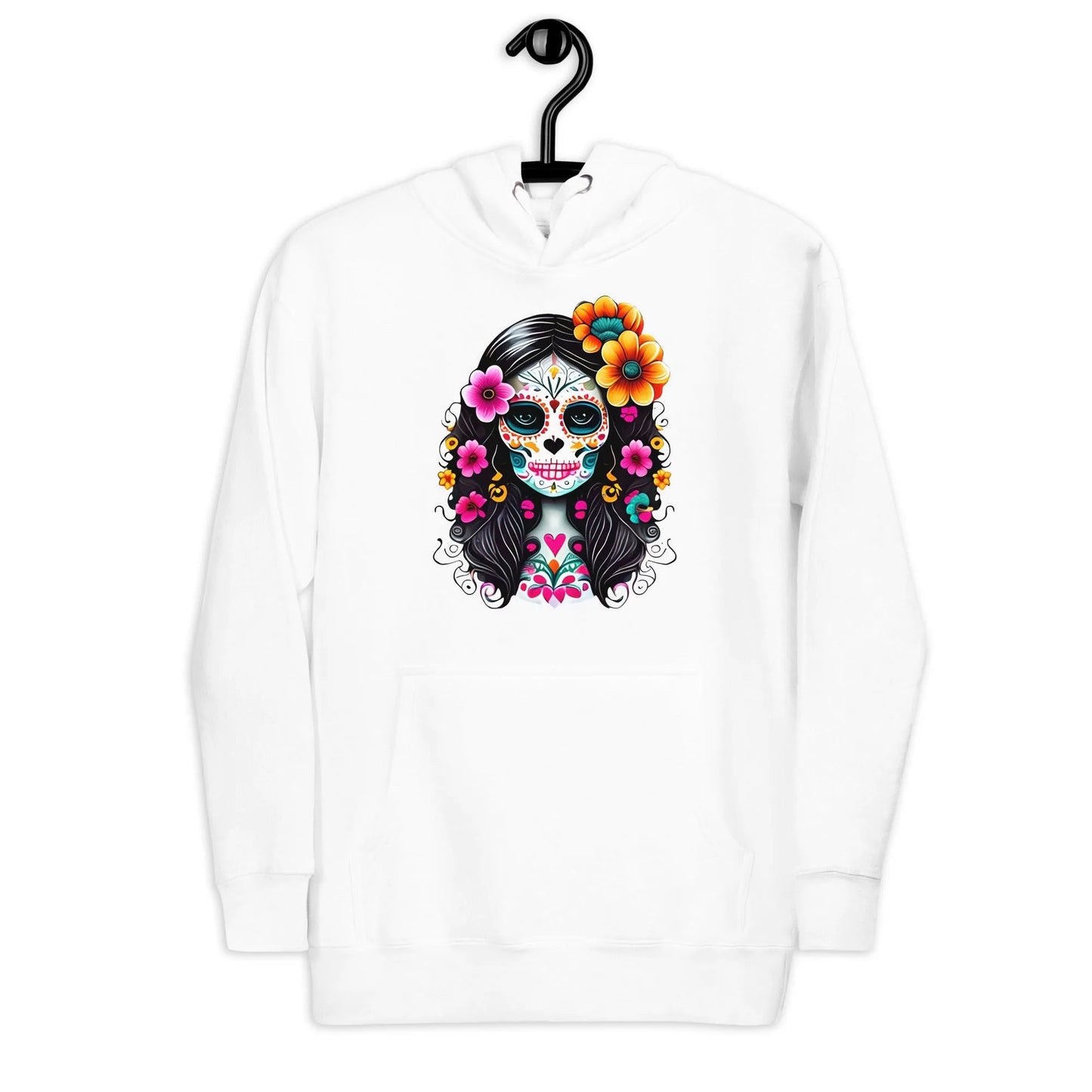 Mexican La Catrina Hoodie - The Global Wanderer