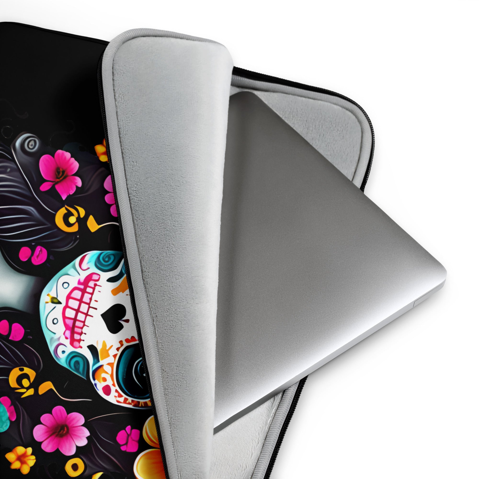 Mexican La Catrina Laptop Case - The Global Wanderer