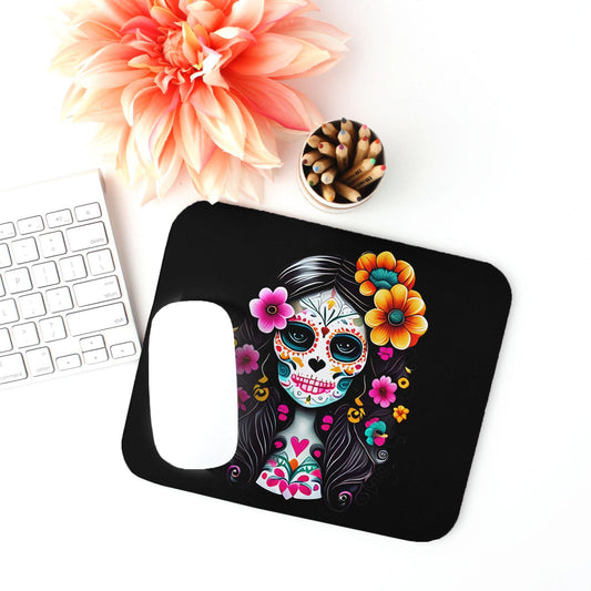 Mexican La Catrina Mouse Pad - The Global Wanderer
