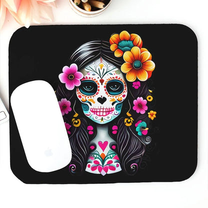 Mexican La Catrina Mouse Pad - The Global Wanderer