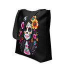 Mexican La Catrina Tote Bag - The Global Wanderer