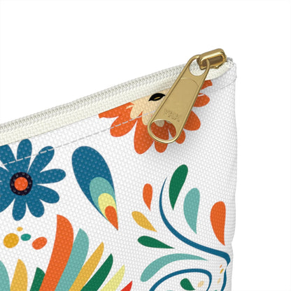 Mexican Otomi Bird Print Pouch - The Global Wanderer