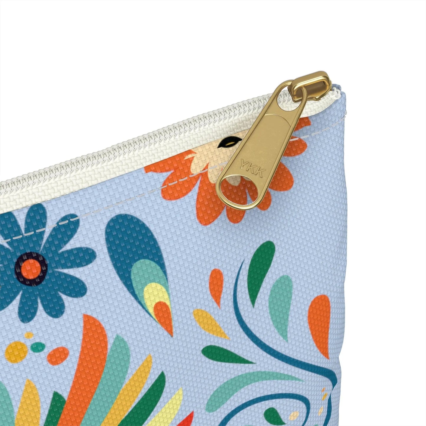 Mexican Otomi Bird Print Pouch - The Global Wanderer