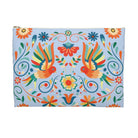 Mexican Otomi Bird Print Pouch - The Global Wanderer