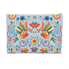 Mexican Otomi Bird Print Pouch - The Global Wanderer