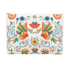 Mexican Otomi Bird Print Pouch - The Global Wanderer