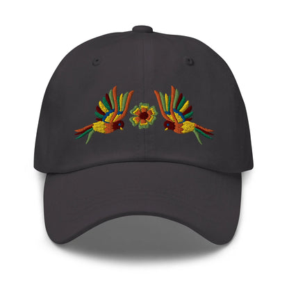 Mexican Otomi Embroidered Dad Hat - The Global Wanderer