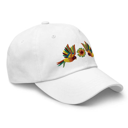 Mexican Otomi Embroidered Dad Hat - The Global Wanderer