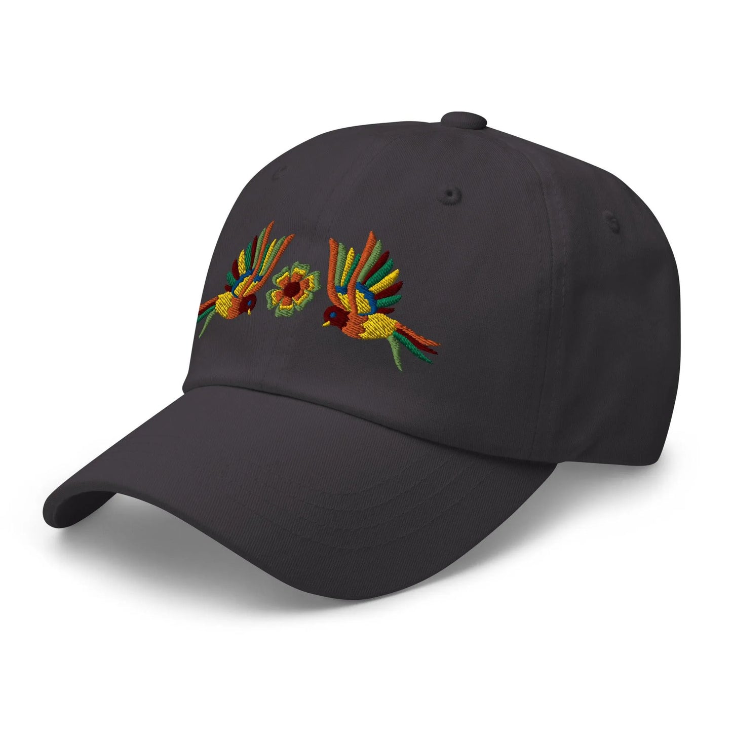 Mexican Otomi Embroidered Dad Hat - The Global Wanderer