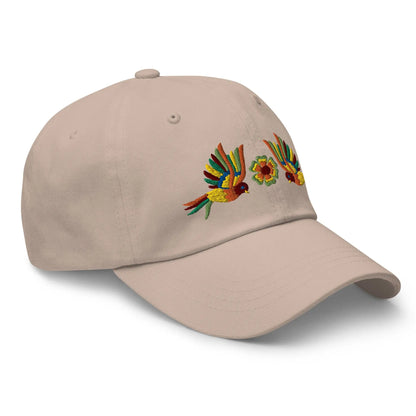 Mexican Otomi Embroidered Dad Hat - The Global Wanderer