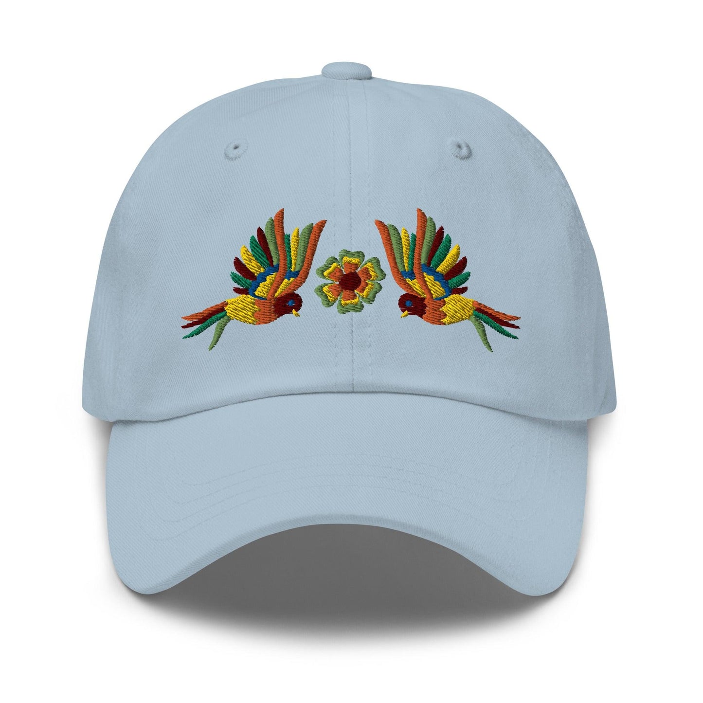 Mexican Otomi Embroidered Dad Hat - The Global Wanderer