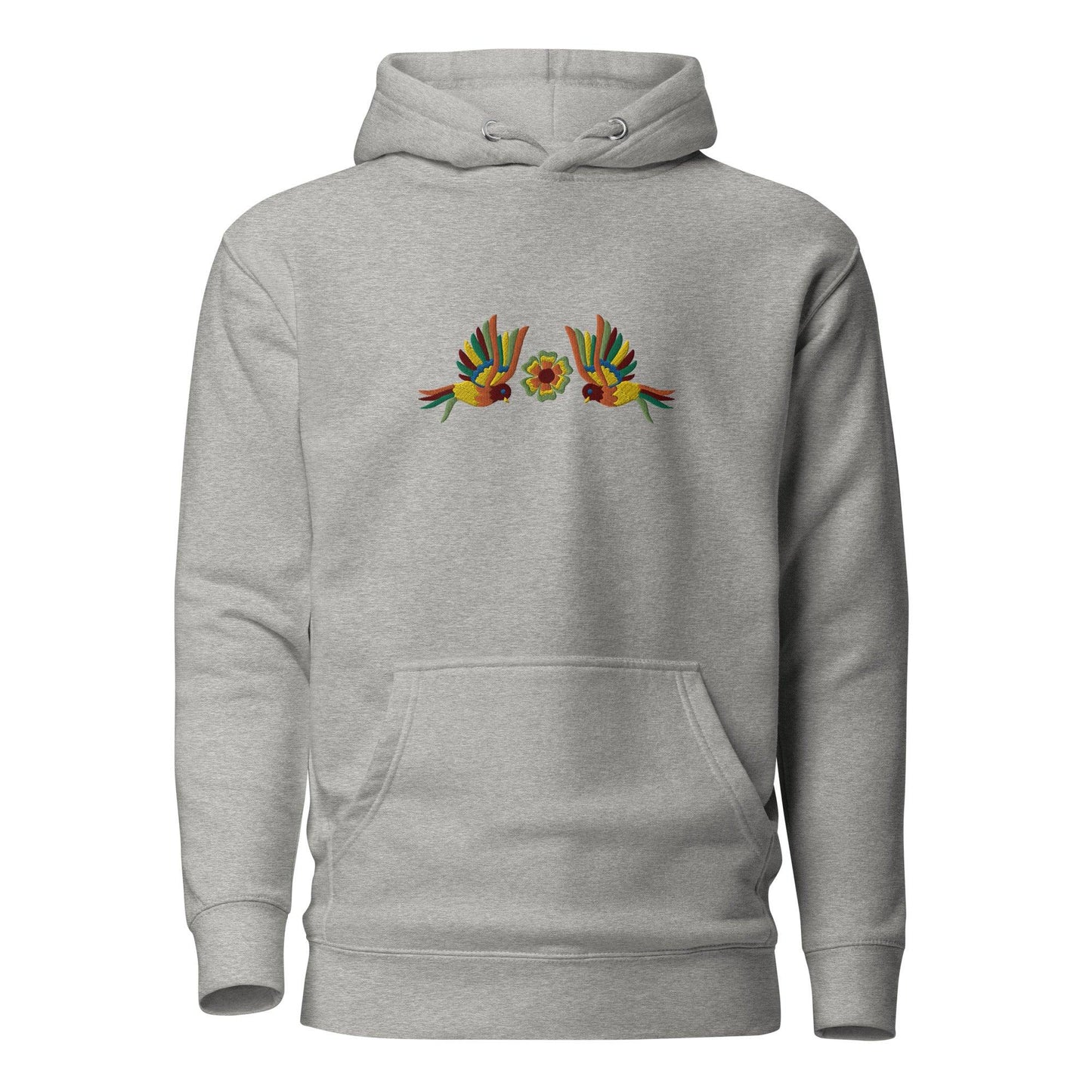Mexican Otomi Embroidered Hoodie - The Global Wanderer