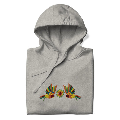 Mexican Otomi Embroidered Hoodie - The Global Wanderer