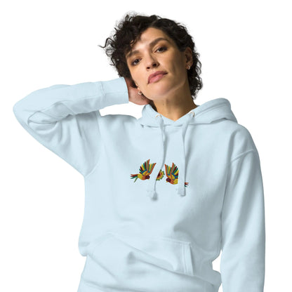 Mexican Otomi Embroidered Hoodie - The Global Wanderer