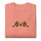 Mexican Otomi Embroidered Sweatshirt - The Global Wanderer