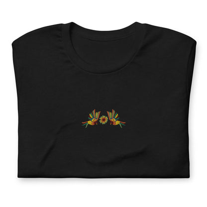 Mexican Otomi Embroidered T-Shirt - The Global Wanderer