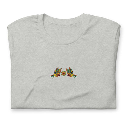 Mexican Otomi Embroidered T-Shirt - The Global Wanderer