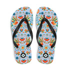 Mexican Otomi Flip Flops - The Global Wanderer