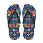 Mexican Otomi Flip Flops - The Global Wanderer