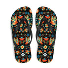 Mexican Otomi Flip Flops - The Global Wanderer