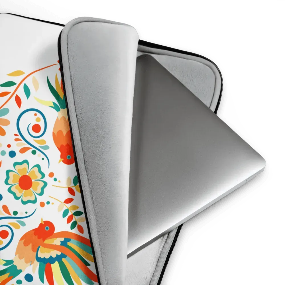 Mexican Otomi Laptop Case - The Global Wanderer