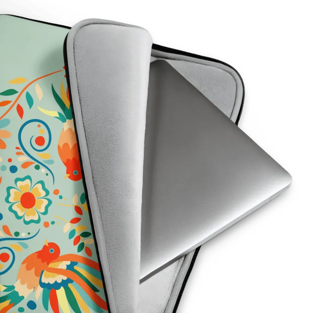 Mexican Otomi Laptop Case - The Global Wanderer