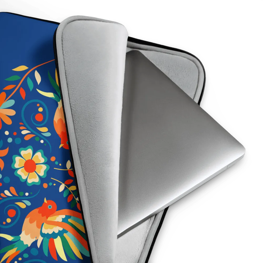 Mexican Otomi Laptop Case - The Global Wanderer