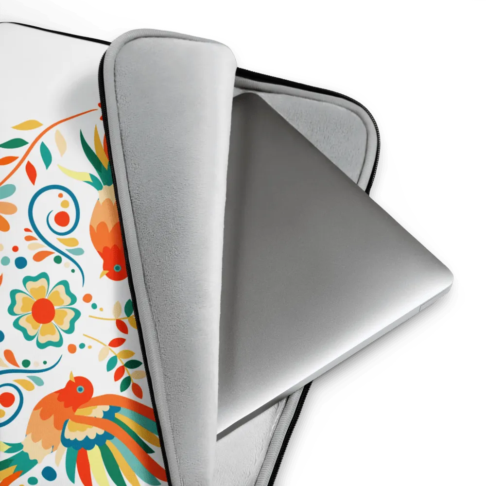 Mexican Otomi Laptop Case - The Global Wanderer