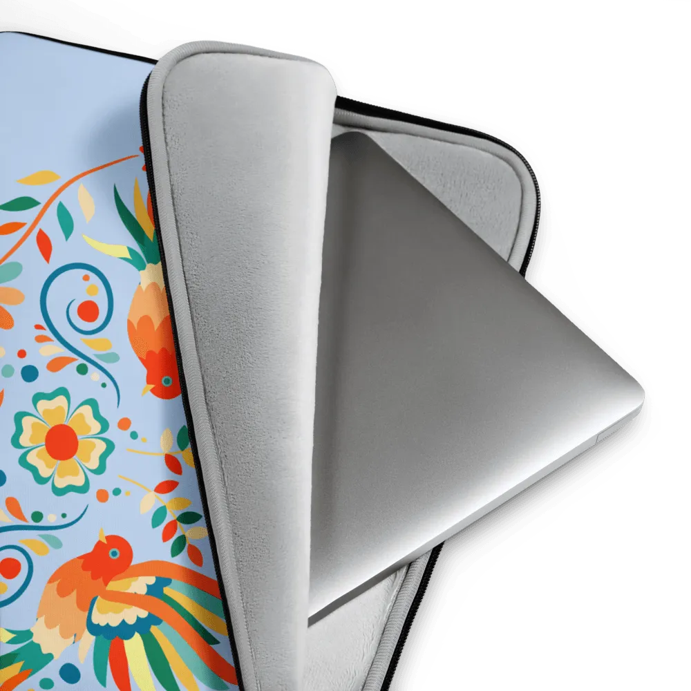 Mexican Otomi Laptop Case - The Global Wanderer