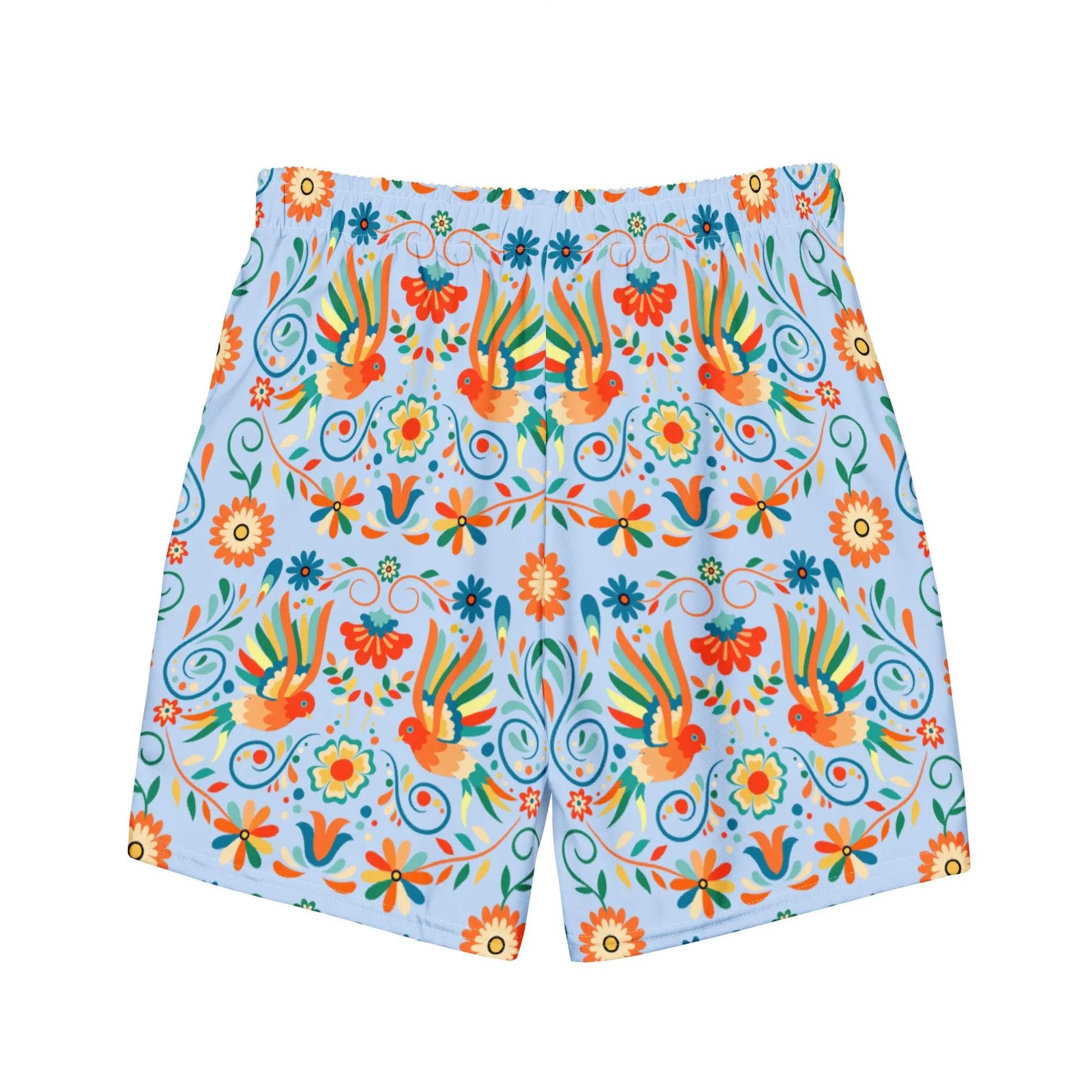 Mexican Otomi Men's Swim Trunks - The Global Wanderer