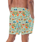 Mexican Otomi Men's Swim Trunks - The Global Wanderer