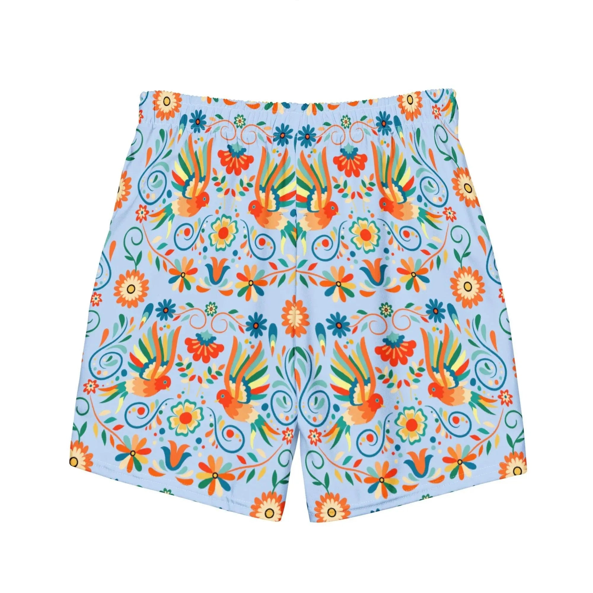 Mexican Otomi Men's Swim Trunks - The Global Wanderer