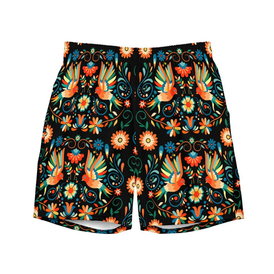 Mexican Otomi Men's Swim Trunks - The Global Wanderer