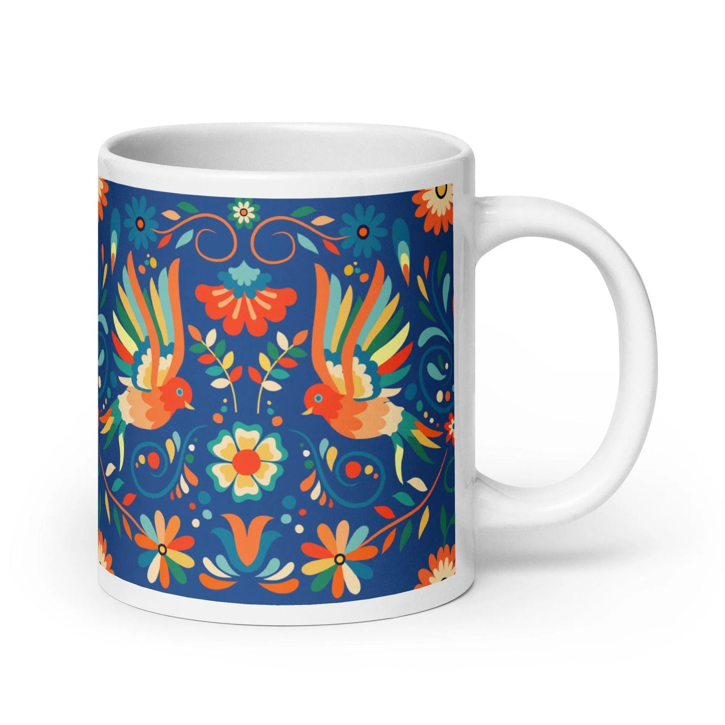 Mexican Otomi Mug - The Global Wanderer