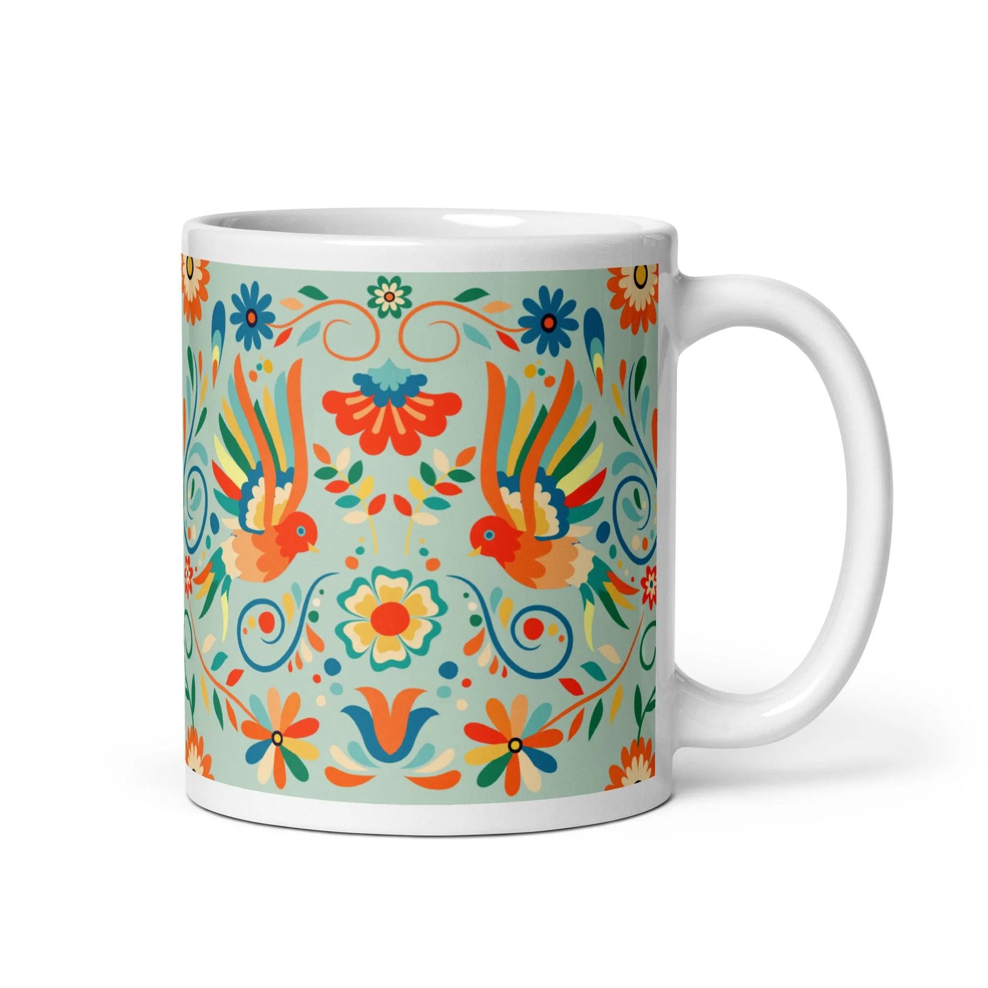 Mexican Otomi Mug - The Global Wanderer