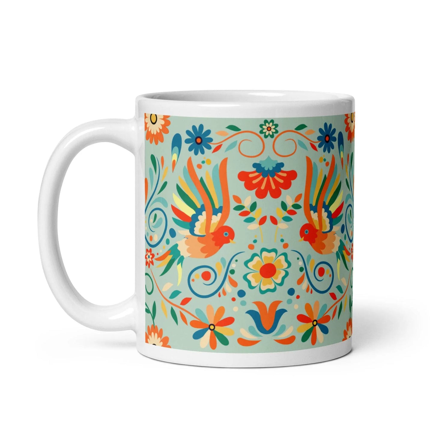 Mexican Otomi Mug - The Global Wanderer