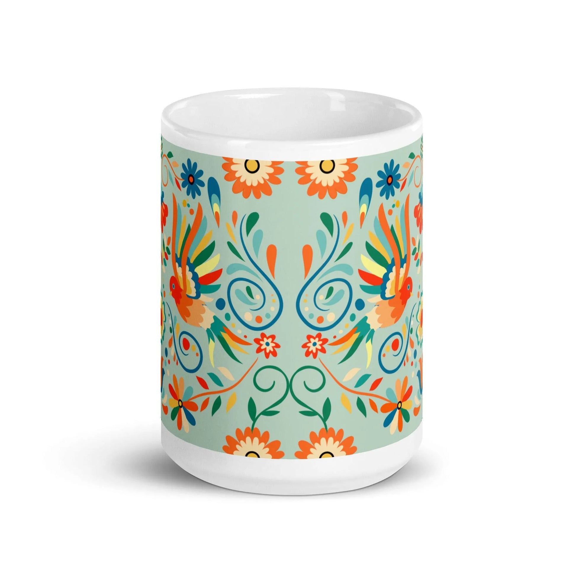 Mexican Otomi Mug - The Global Wanderer