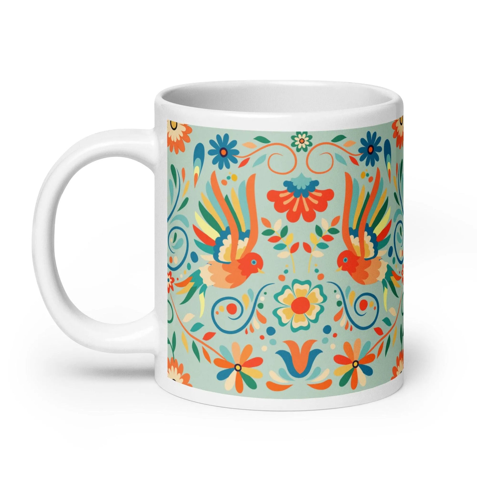 Mexican Otomi Mug - The Global Wanderer