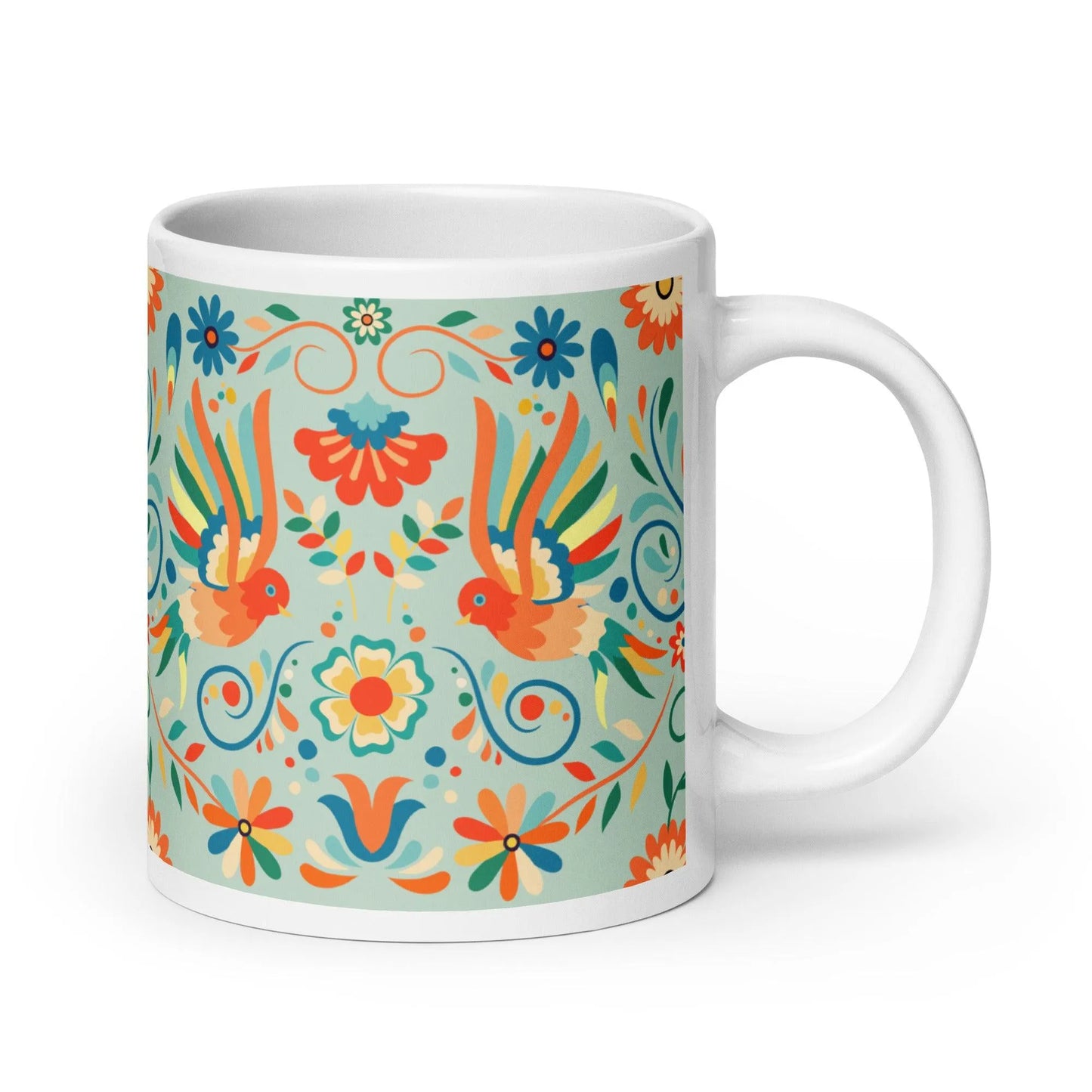 Mexican Otomi Mug - The Global Wanderer