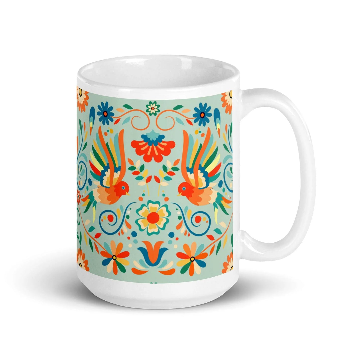 Mexican Otomi Mug - The Global Wanderer