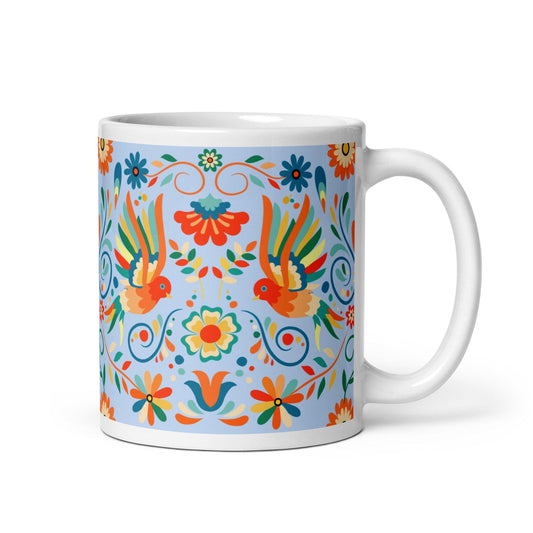 Mexican Otomi Mug - The Global Wanderer