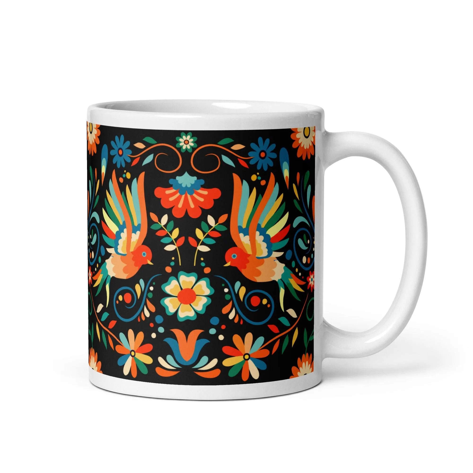 Mexican Otomi Mug - The Global Wanderer